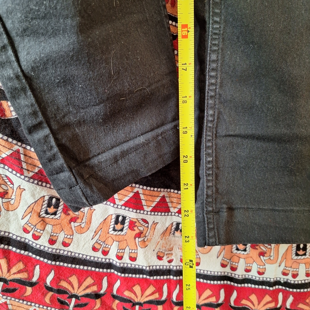 Divided Black Denim Skinny Leg Overalls - Picture 12 of 14